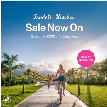 The Sandals & Beaches Resorts Autumn Sale Is Now On!