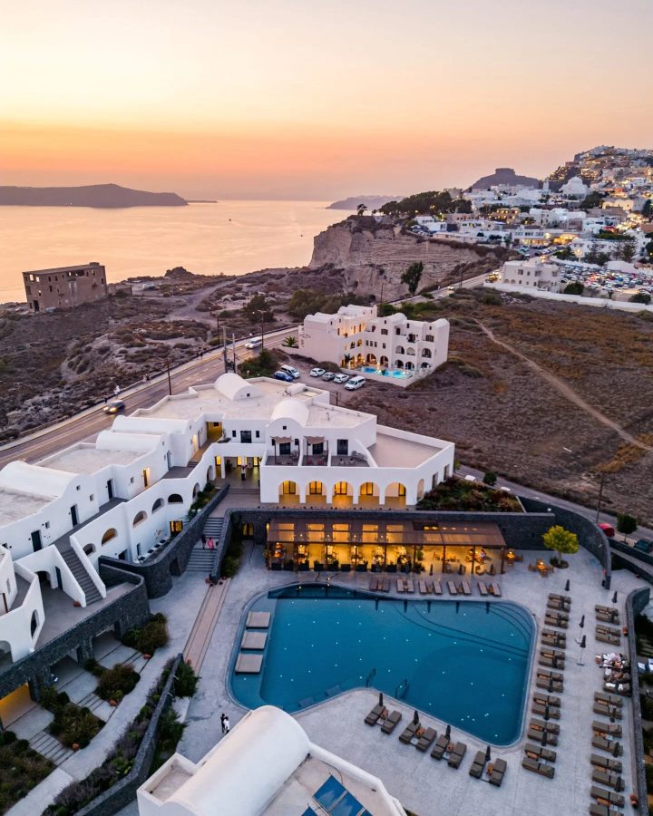 Experience the Glowing Beauty of Santorini- Orama Hotel & Spa